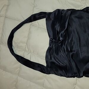 Vintage, black silk Dolce and Gabanna top